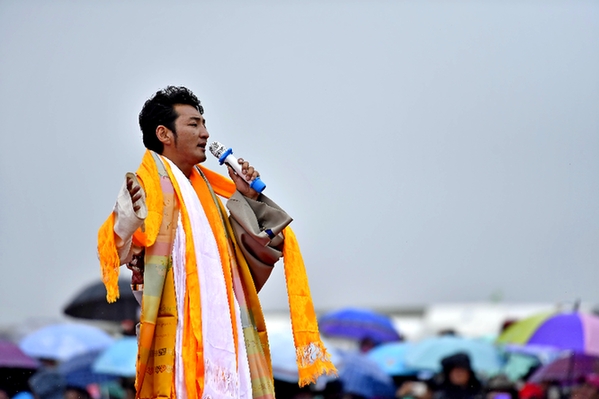 2017年天峻县“智阁鲁如”旅游 文化艺术节开幕